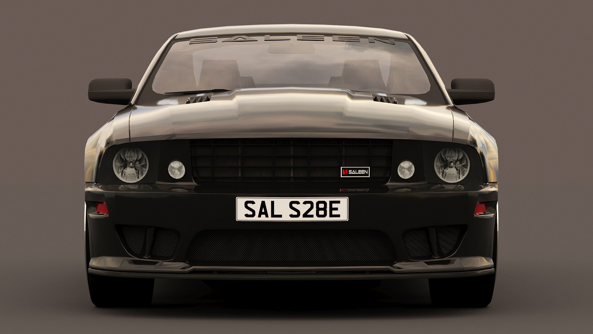 Saleen Mustang S E Extreme D Turbosquid