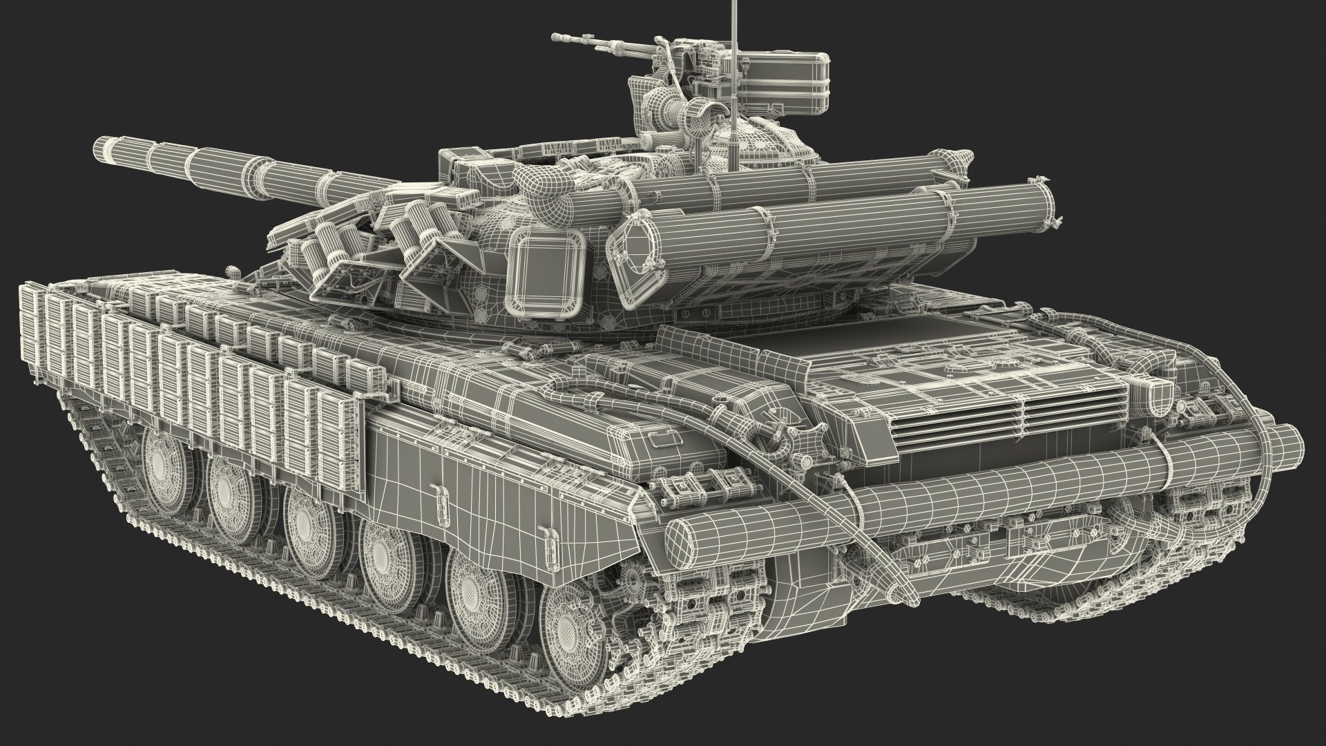 D T Bv Main Battle Tank Camo Clean Model Turbosquid