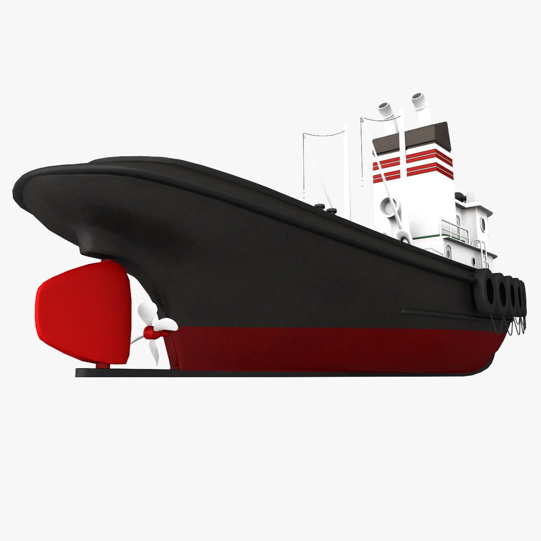 3d Model Tug Boat