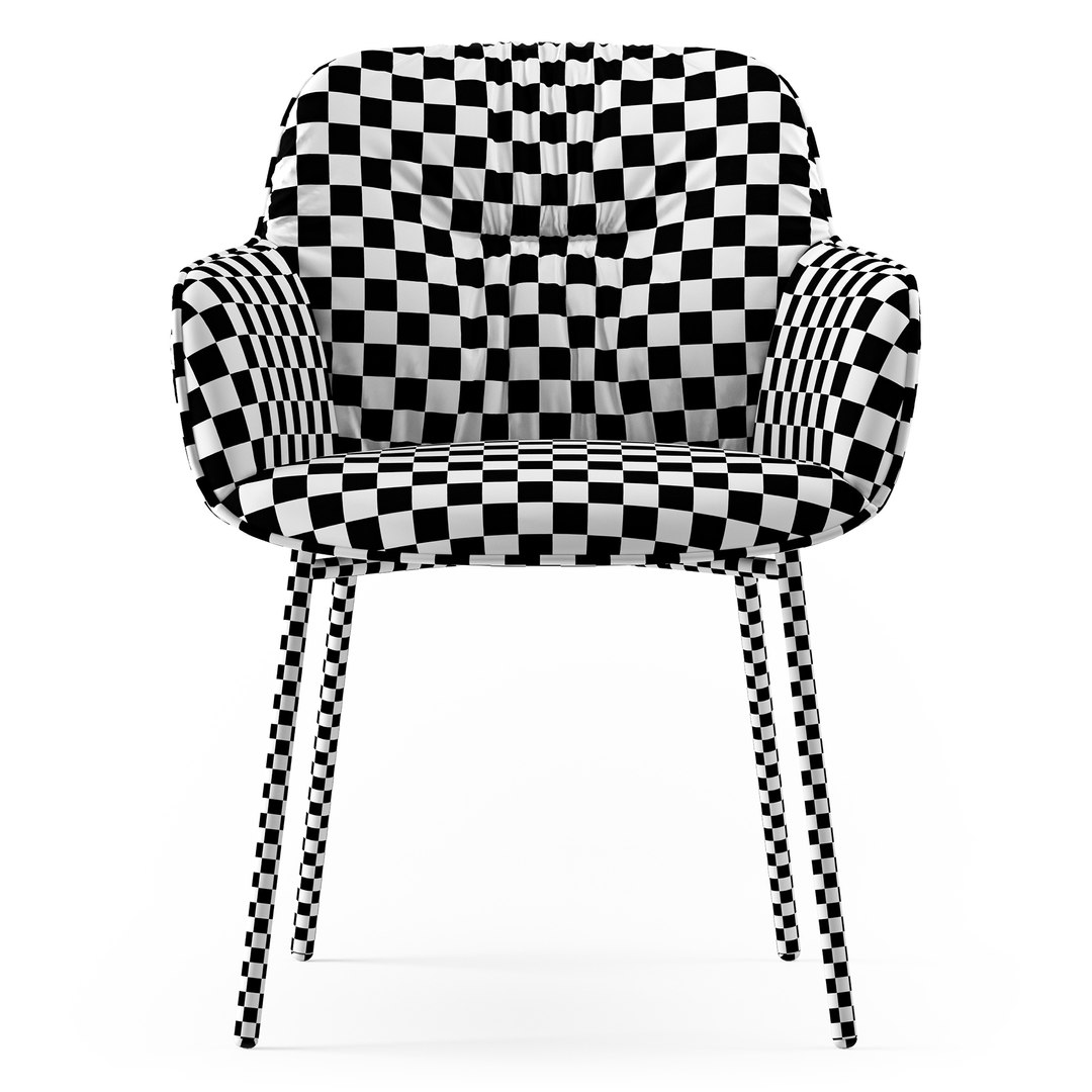 Calligaris Cocoon Soft Metal Legs Armchair 3D TurboSquid 1987803