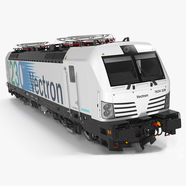 Maya용 Siemens Vectron 기관차 흰색 조작 3D 모델 TurboSquid 2124310