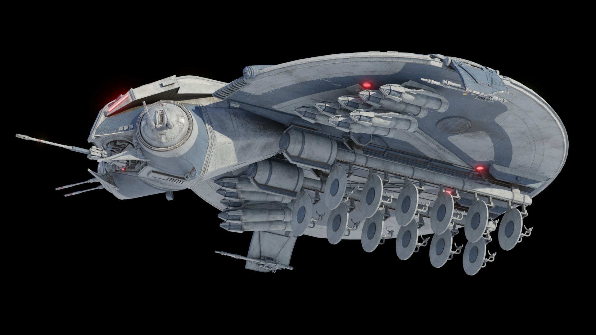 Hmp Droid Gunship D Model Turbosquid