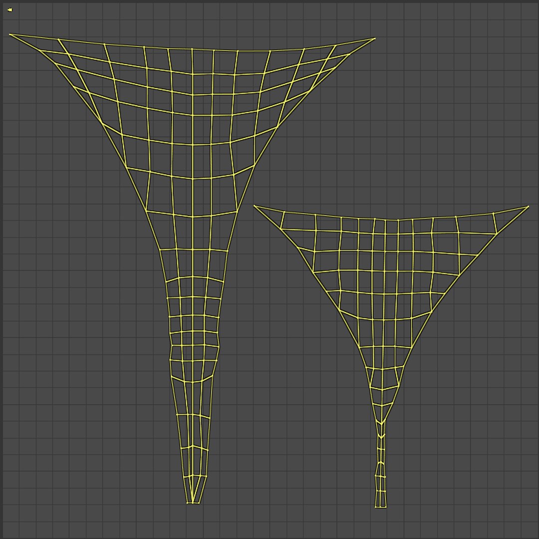 3d Lingerie Set Cloth Simulations