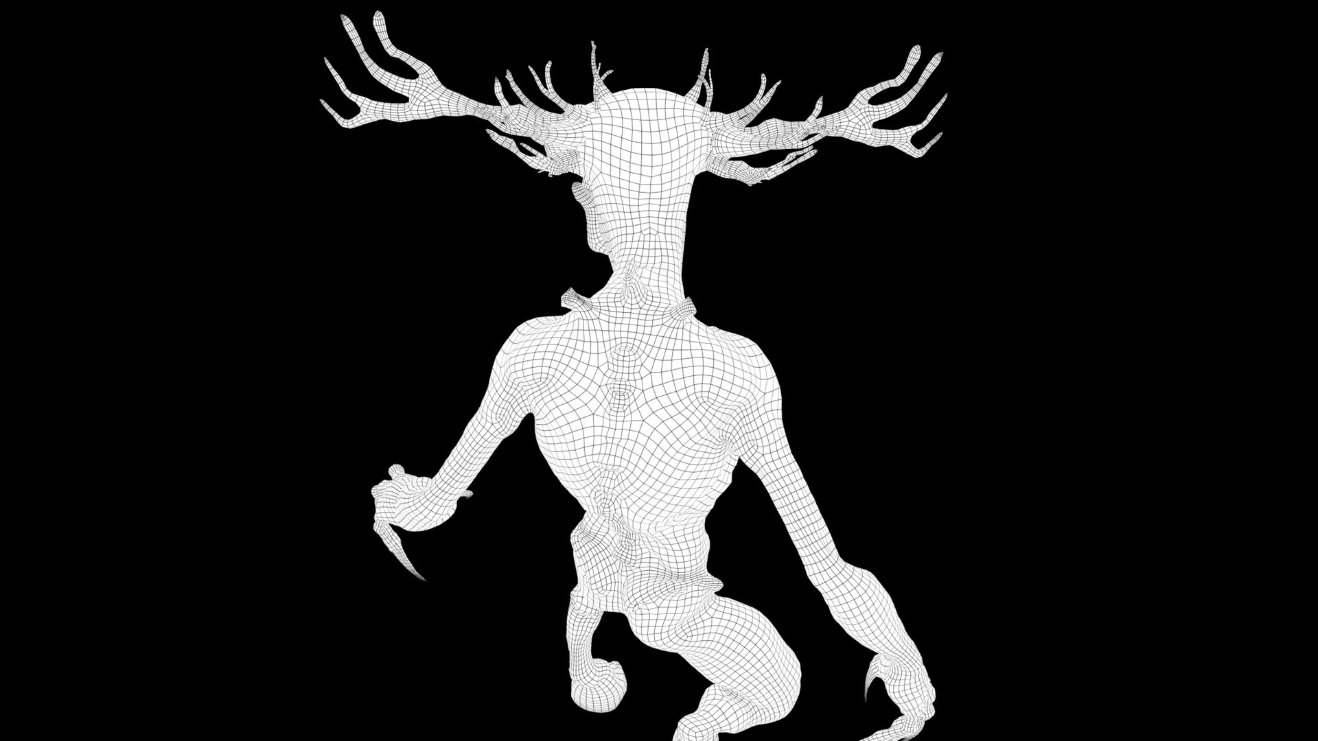 3D THE WENDIGO TurboSquid 2031241