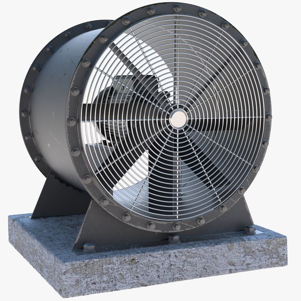 Modelo D Aire Acondicionado Ventilaci N Con Motor Turbosquid