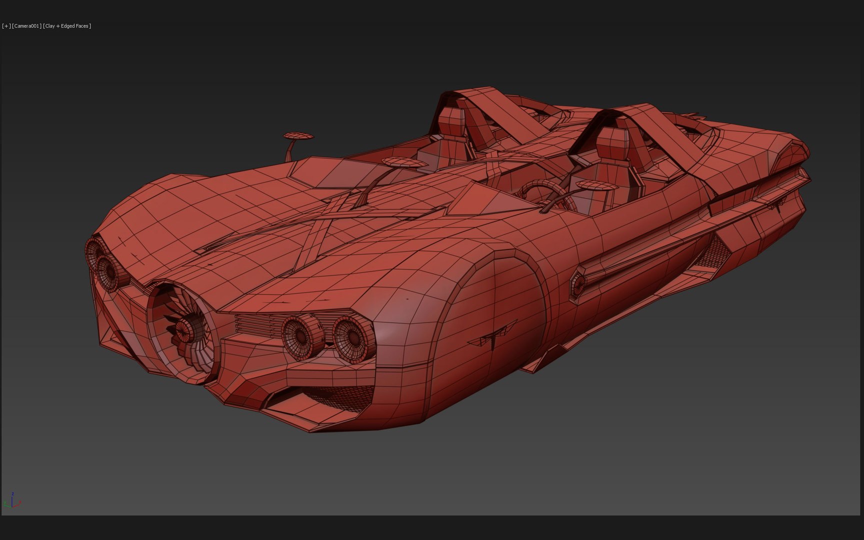 D Model In Cheap And Cool Hover Car Collection Turbosquid