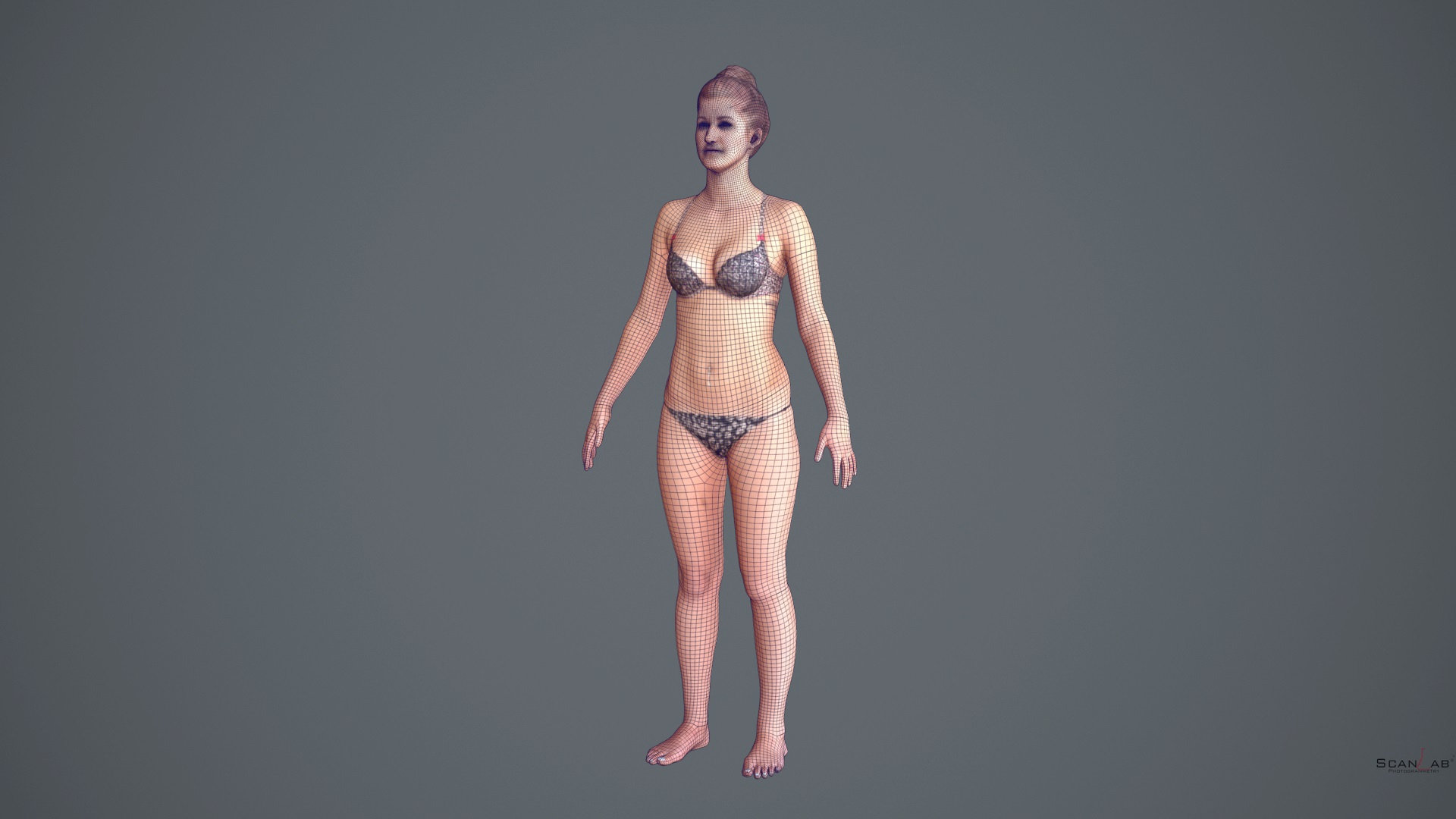 Female Body Scan Fbx