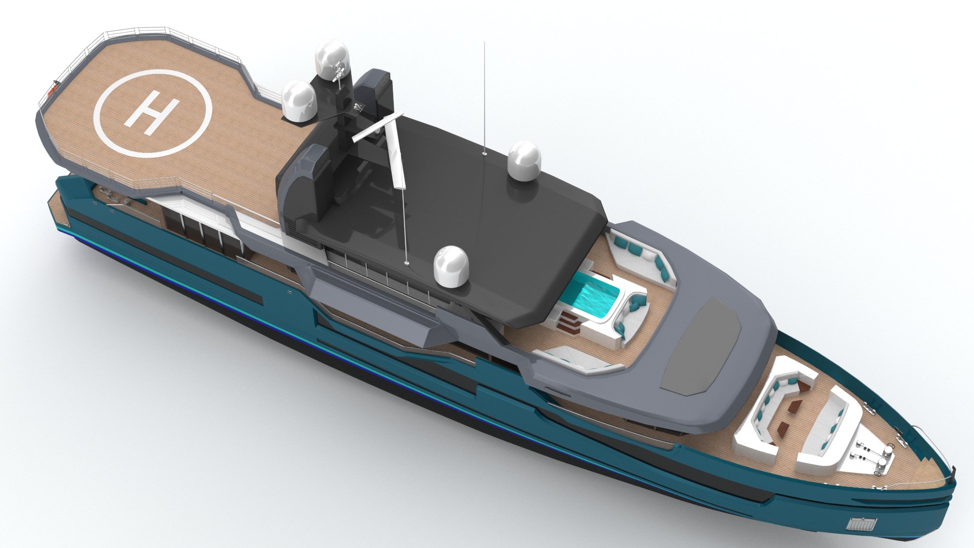 D Olsson Yacht Turbosquid