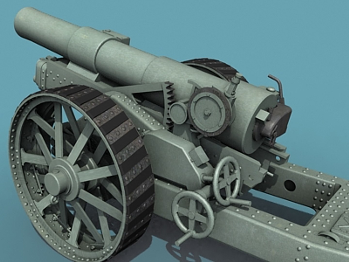 3d British Howitzer Wwi