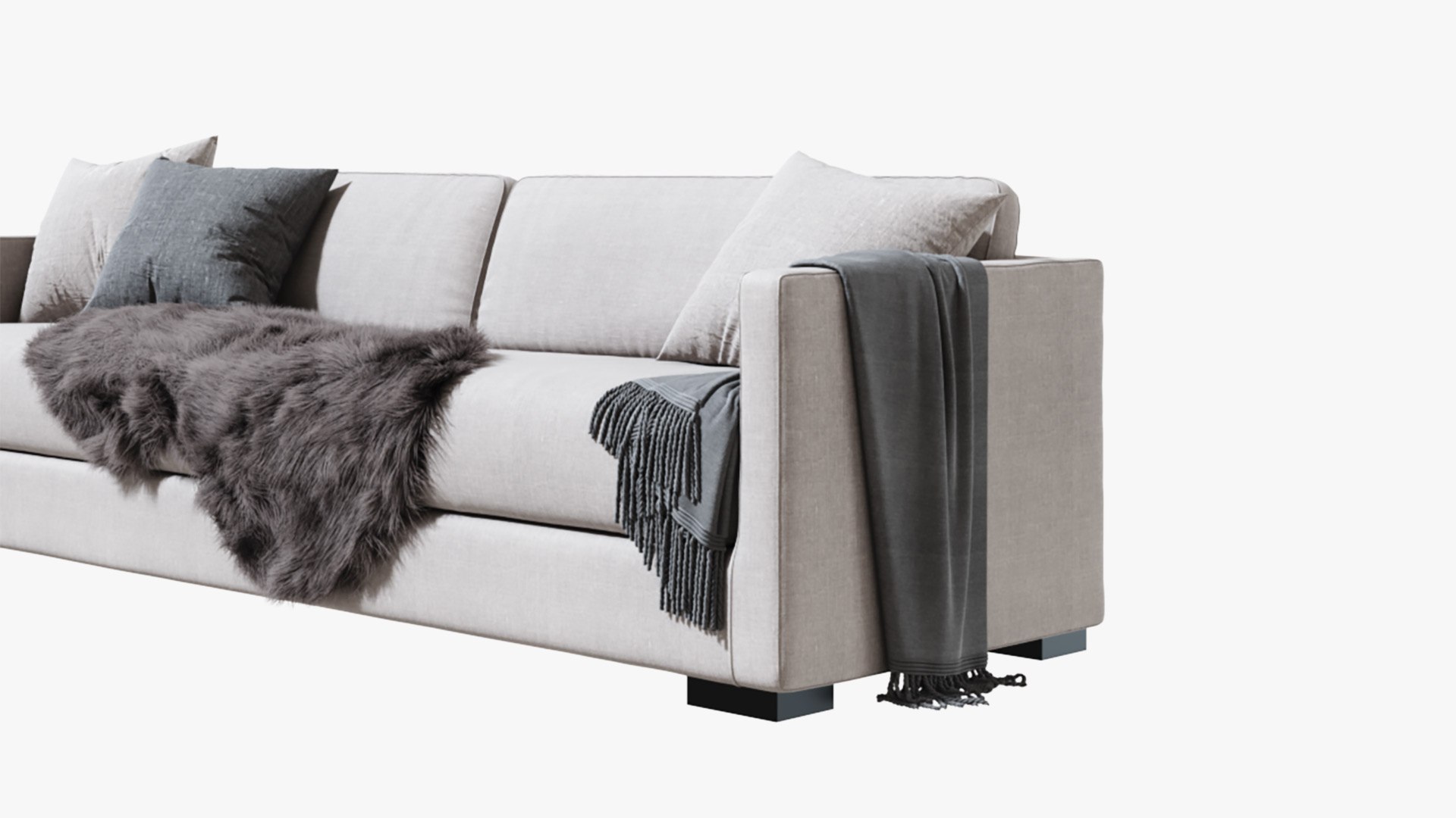 Belmon Sofa Meridiani 260 Cm 3D TurboSquid 1718309