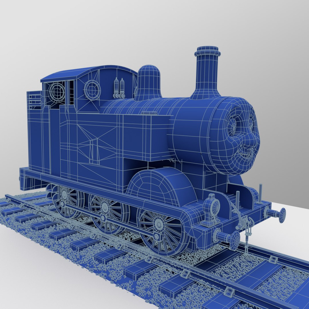 3d Thomas Tank Engine Model