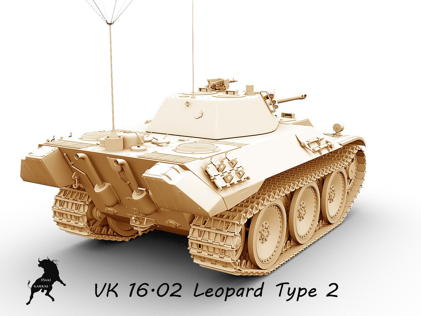 3d Leopard Vk 16 Model