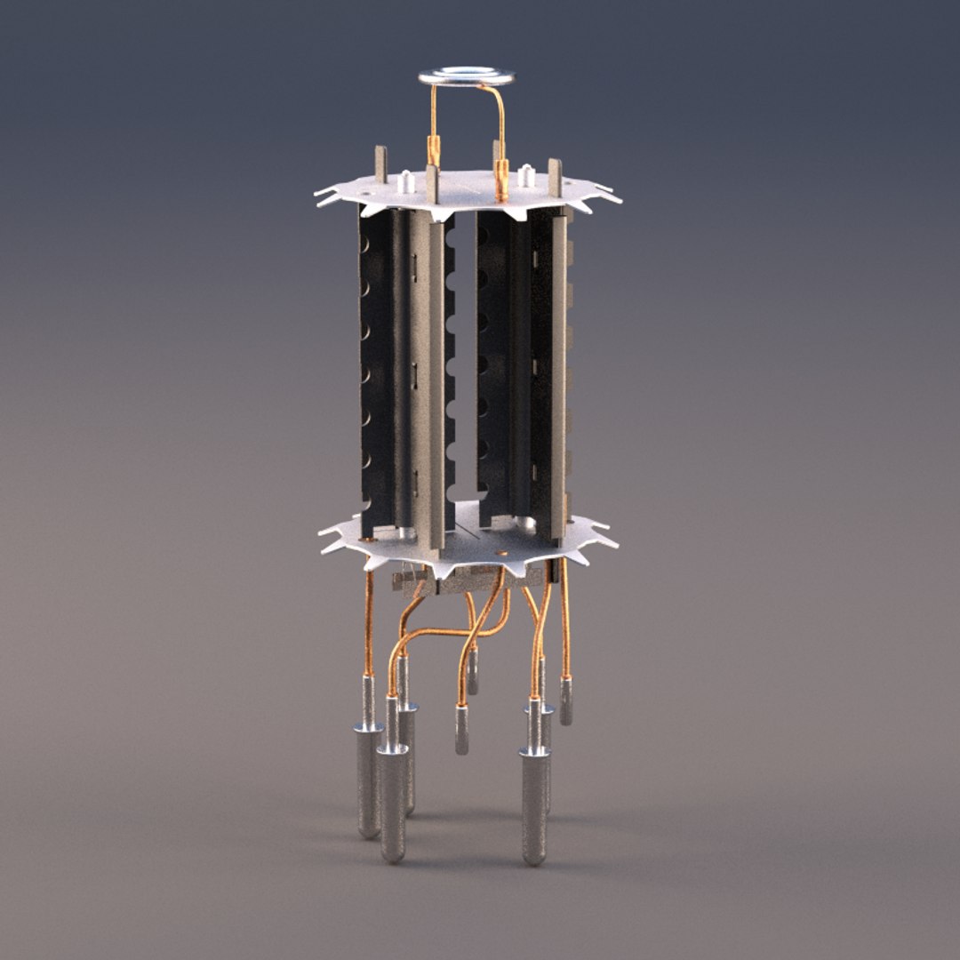 3d Sovtek 5ar4 Rectifier Vacuum Model