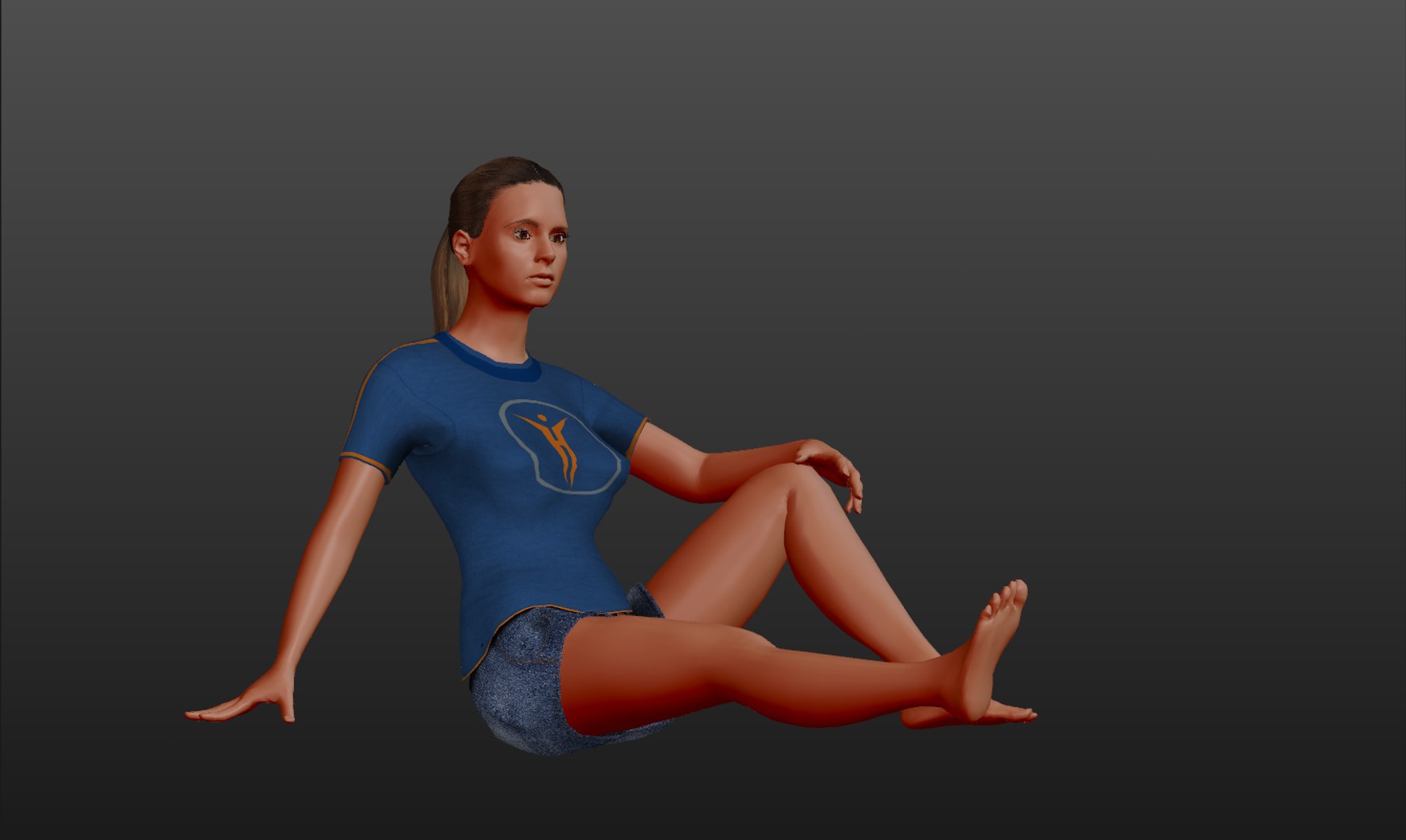 3D Model Marta Character Nude TurboSquid 1261218