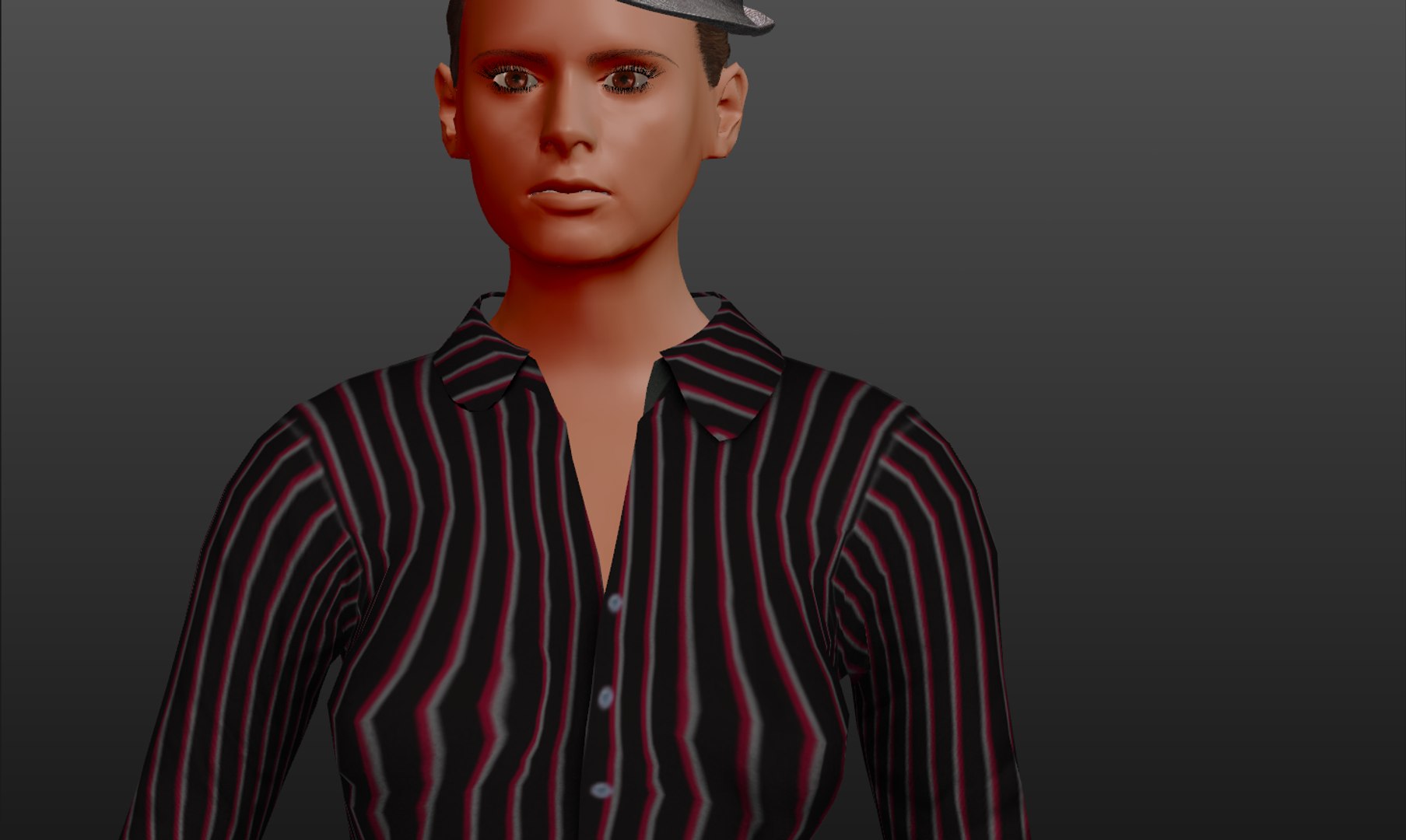 3D Model Marta Character Nude TurboSquid 1261218