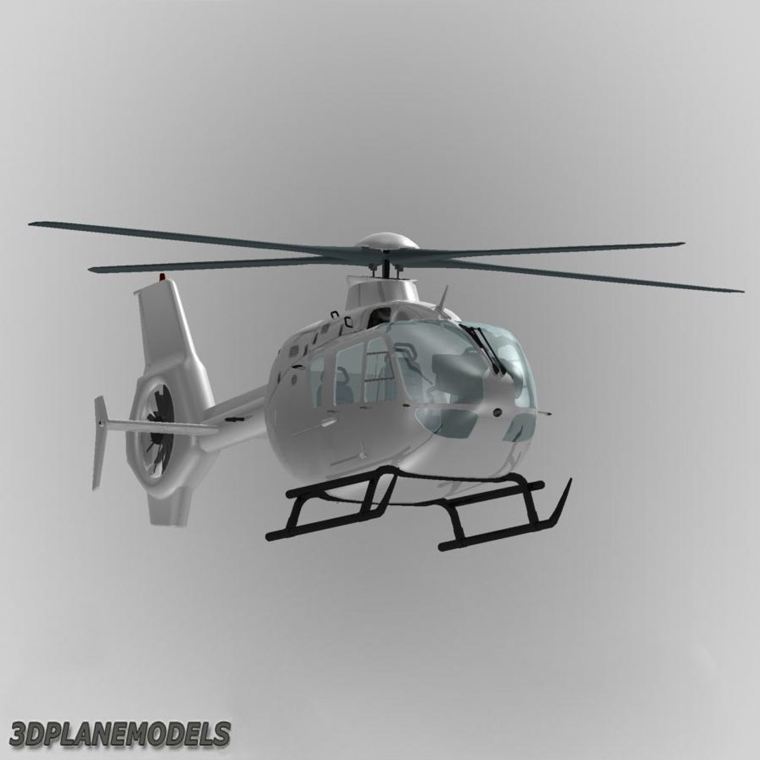 D Model Eurocopter Ec Generic White