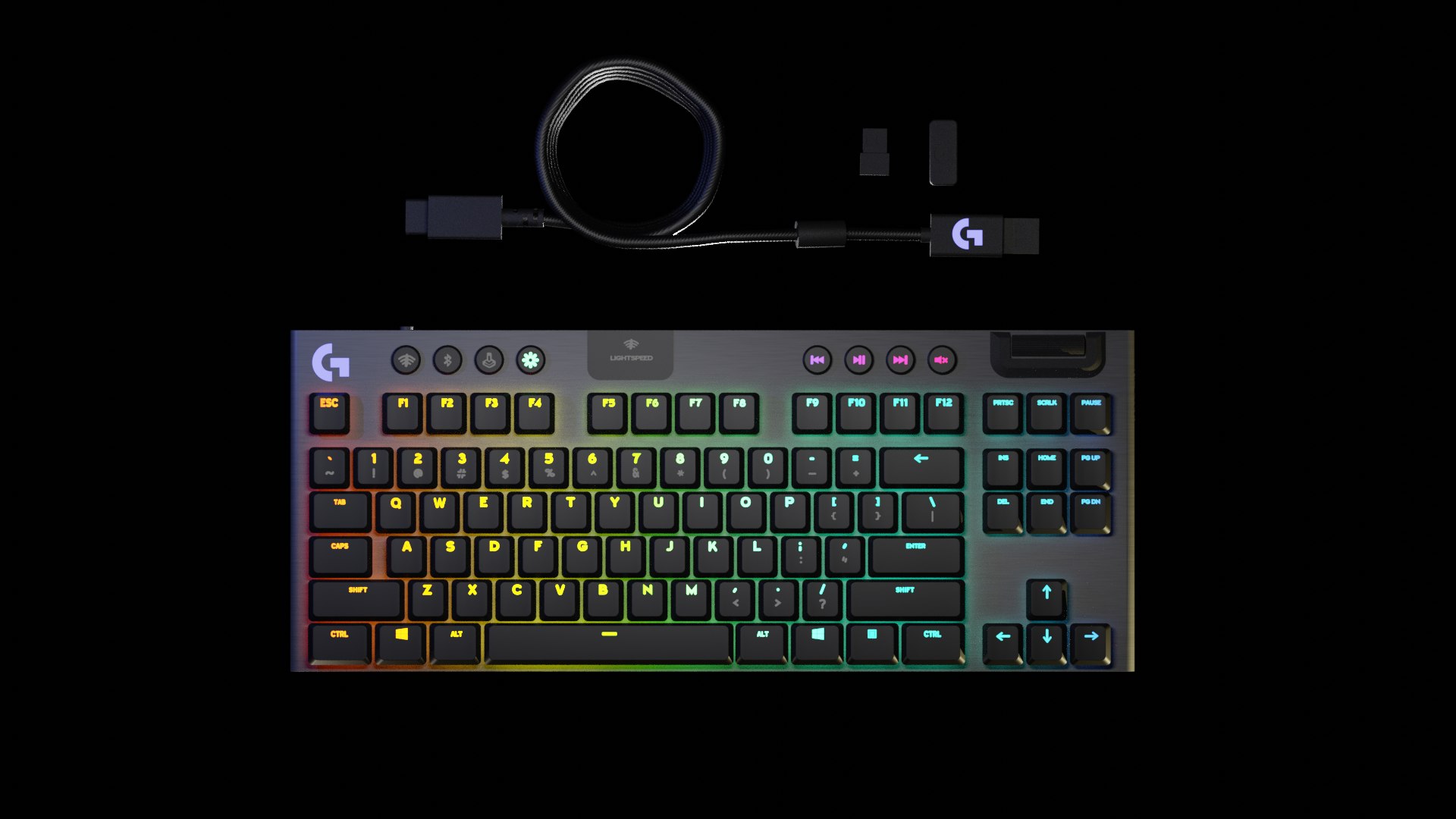 Logitech G Tkl Wireless Rgb Mechanical Gaming Keyboard D Model