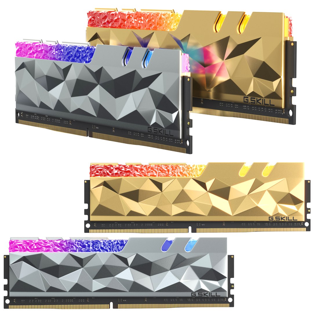 Gskill Trident Z Royal Elite D Model Turbosquid