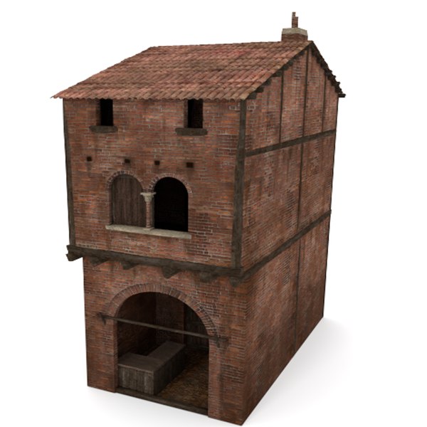 modèle 3D de Maison médiévale TurboSquid 814958