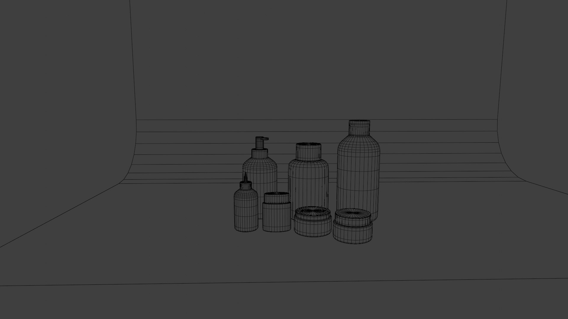 3D Cosmetic Bottles TurboSquid 1729591