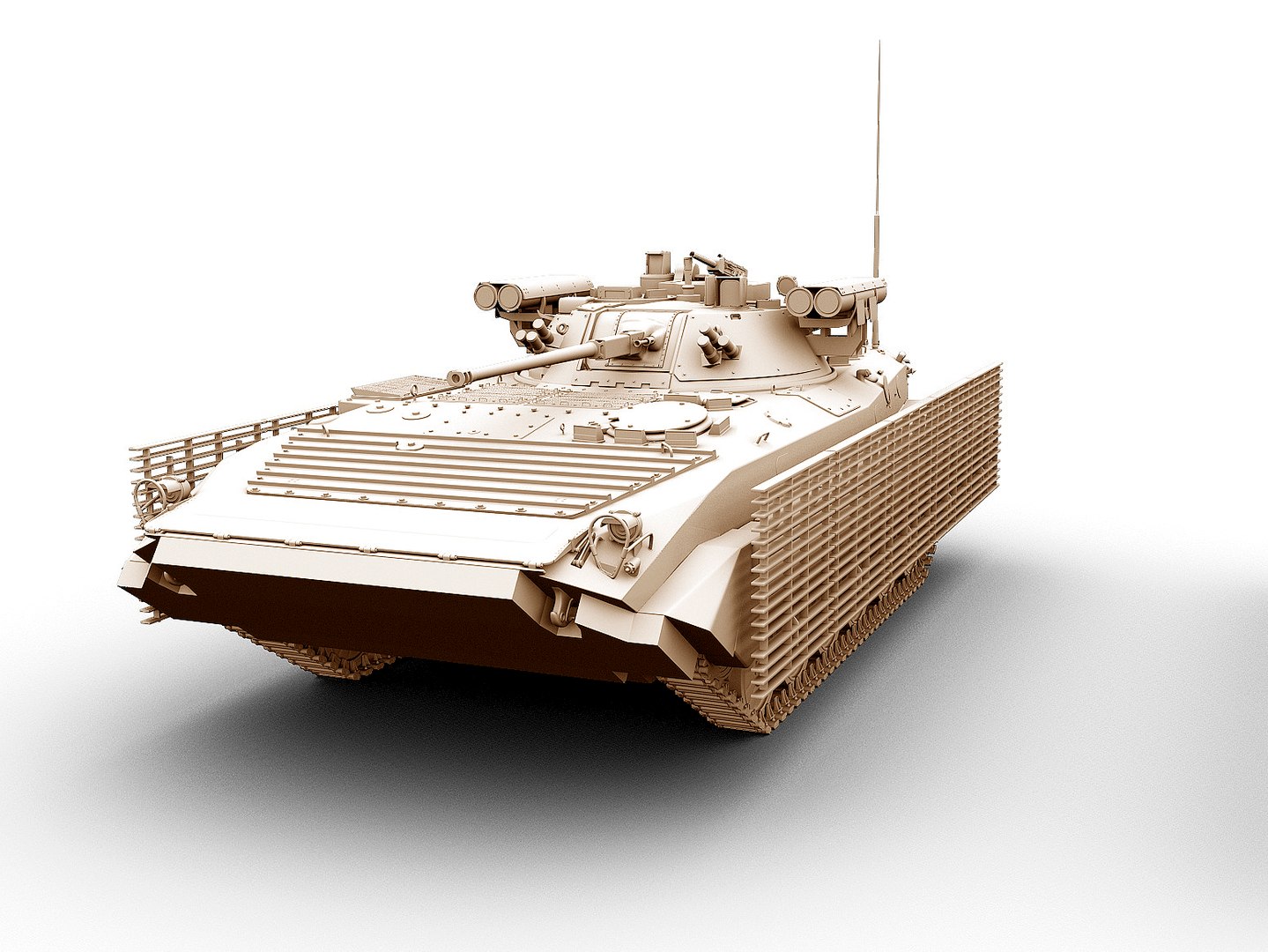 BMP 2M Berezhok 3D Model TurboSquid 2029952