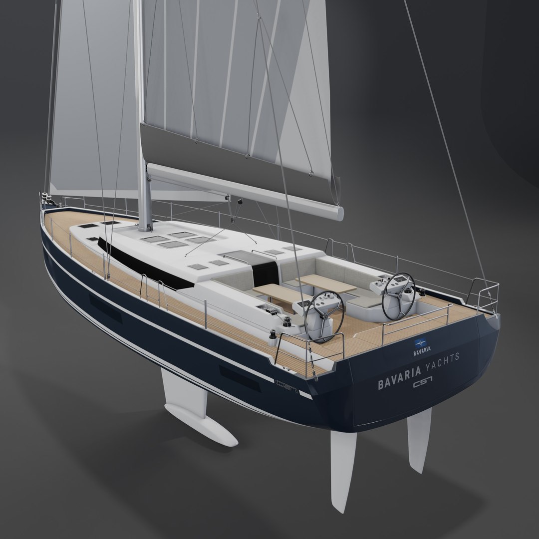 Bavaria C57 Luxury Yacht 3D 3D Model TurboSquid 2198119