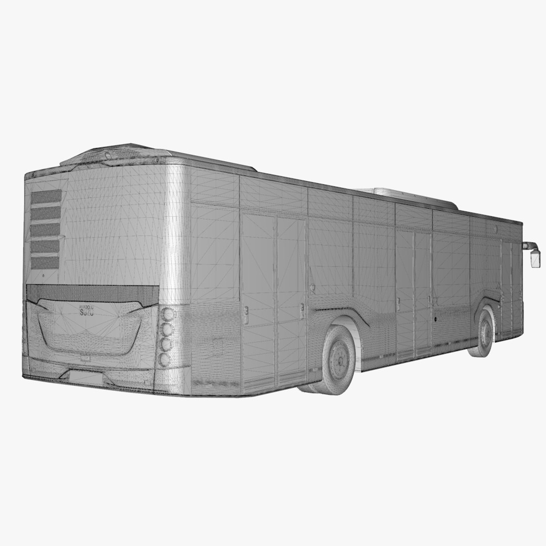 Realistic Isuzu Citiport 12 3D TurboSquid 1354333