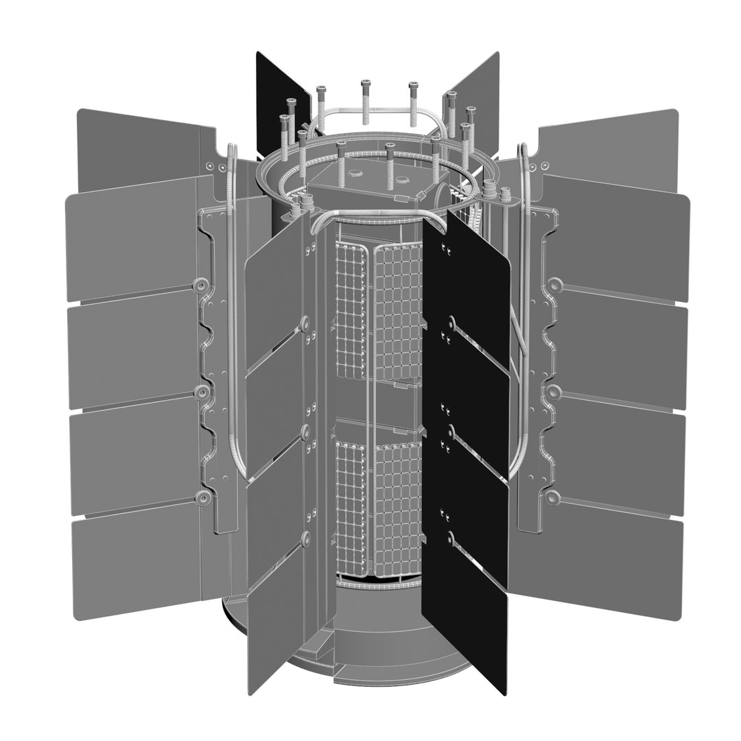 D Model Multi Mission Radioisotope Thermoelectric Generator