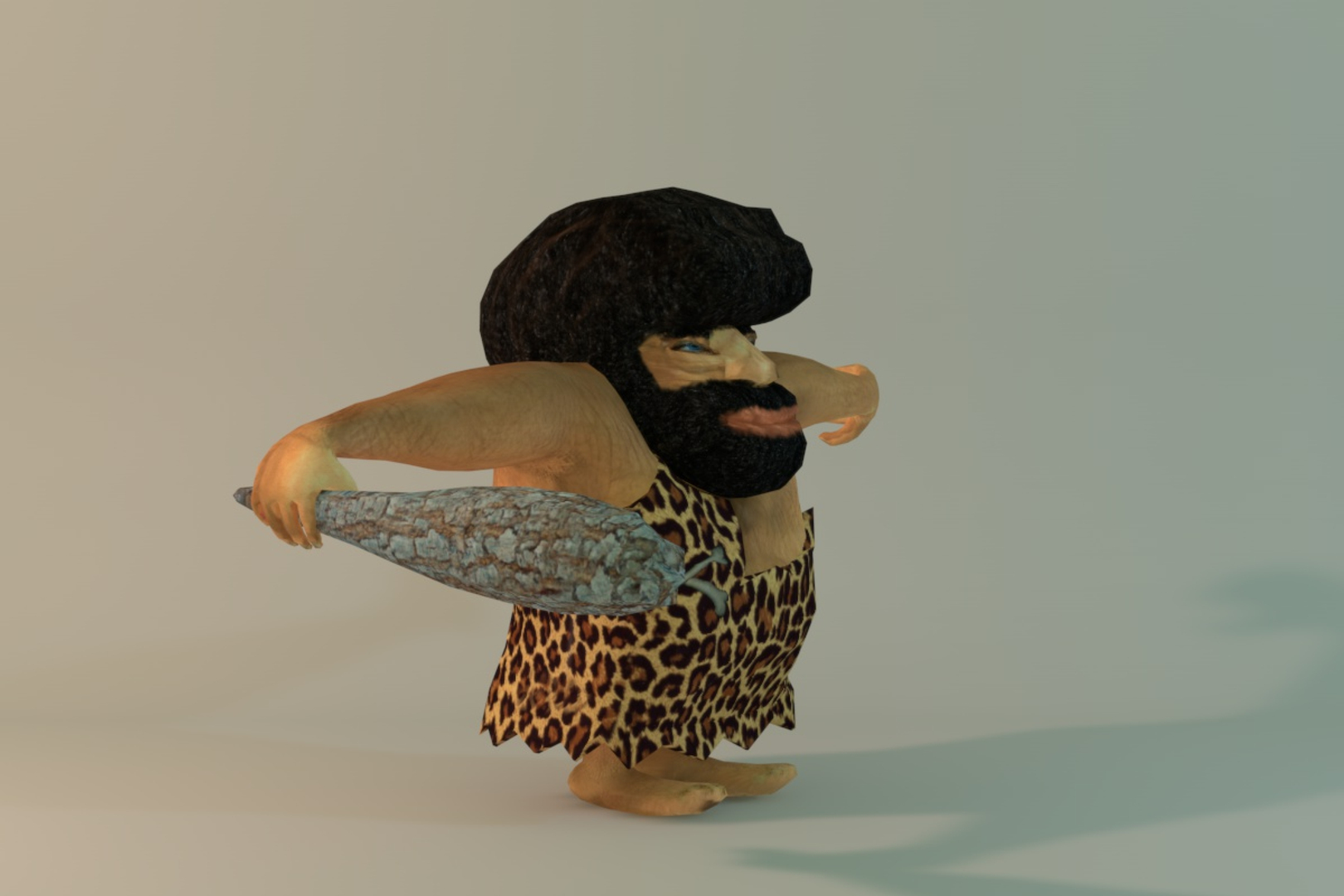 Free Caveman D Model