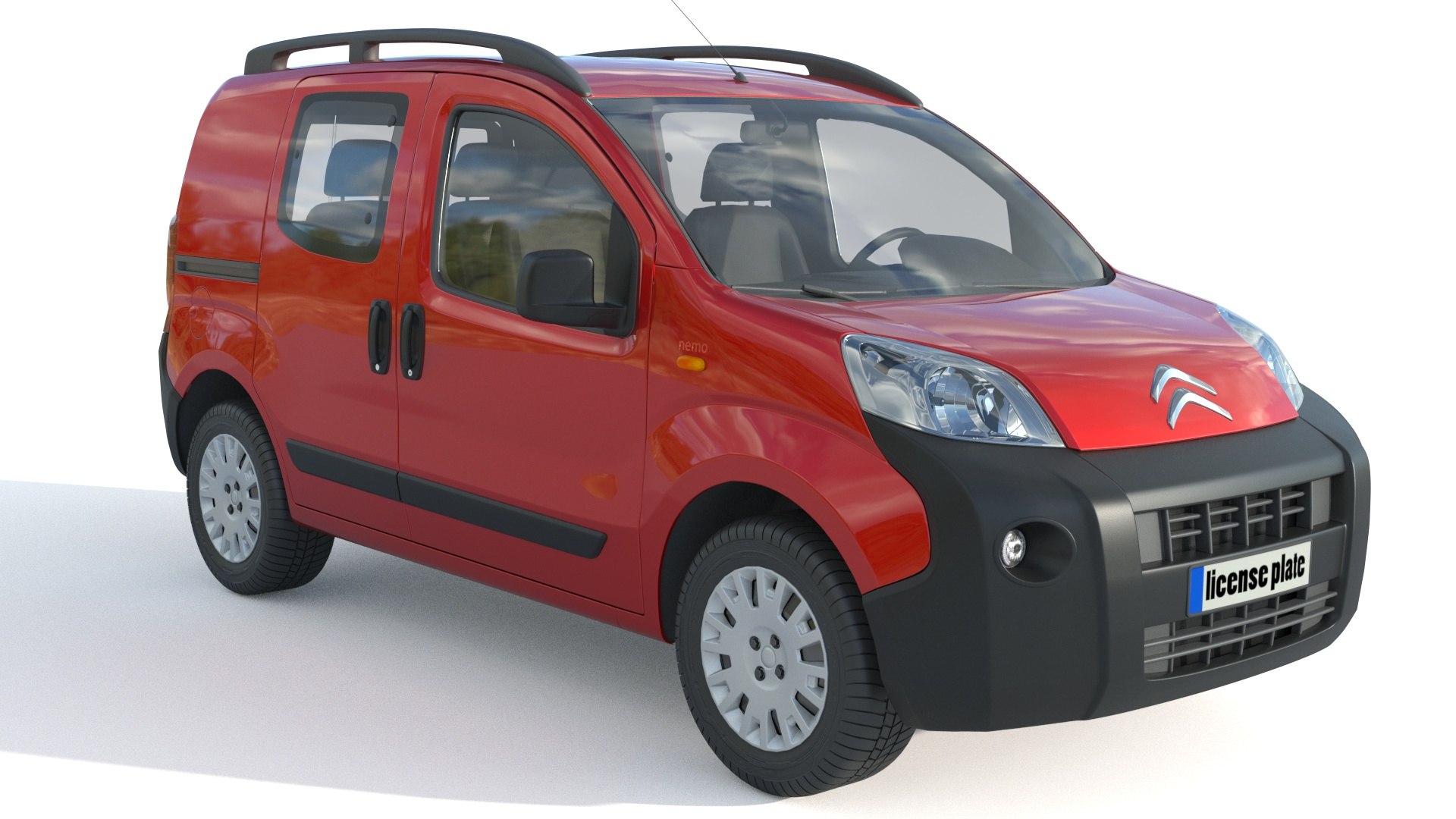 Citroen Nemo Combi HDI SX Plus 3D TurboSquid 1899563