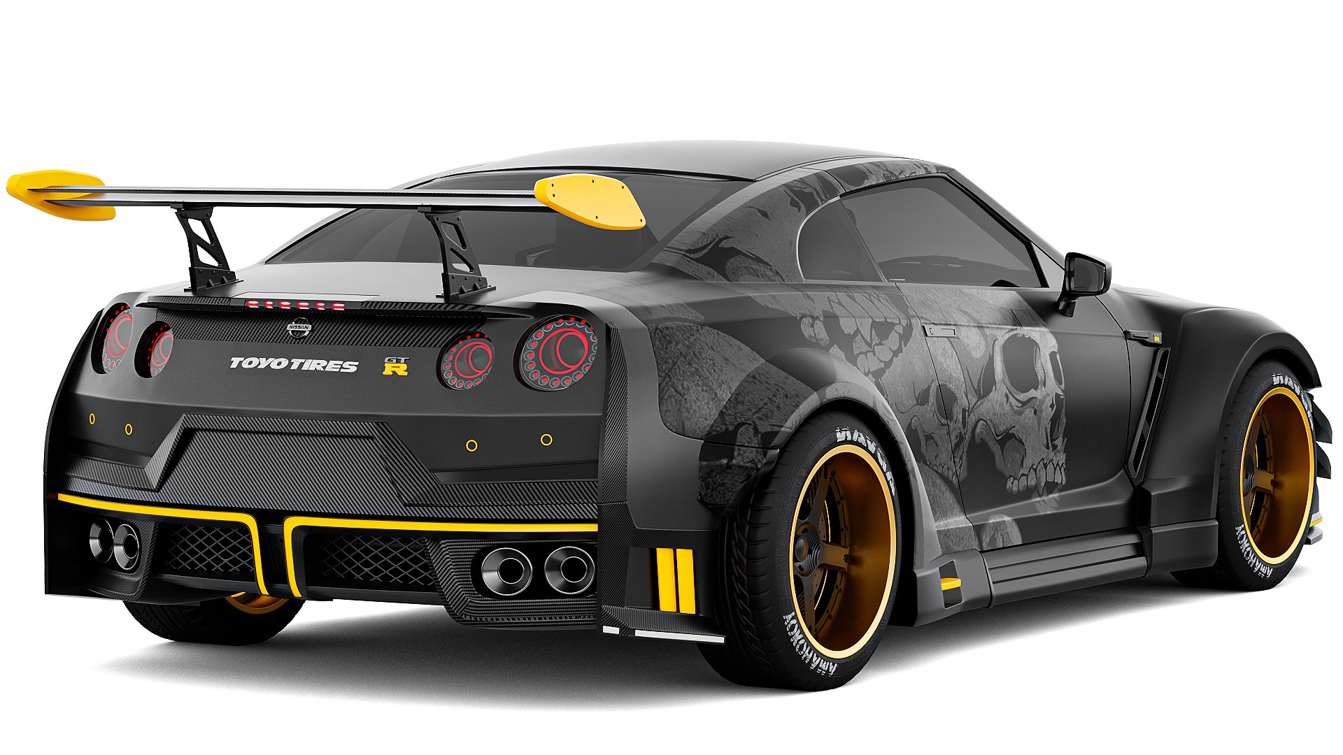 D Nissan Gtr R Nismo Turbosquid