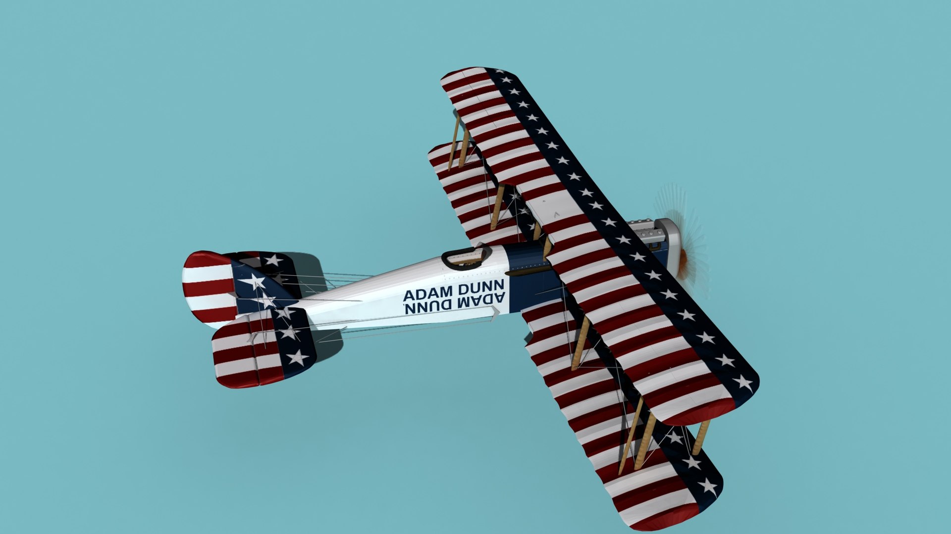 D Airco Dh V Flying Circus Model Turbosquid