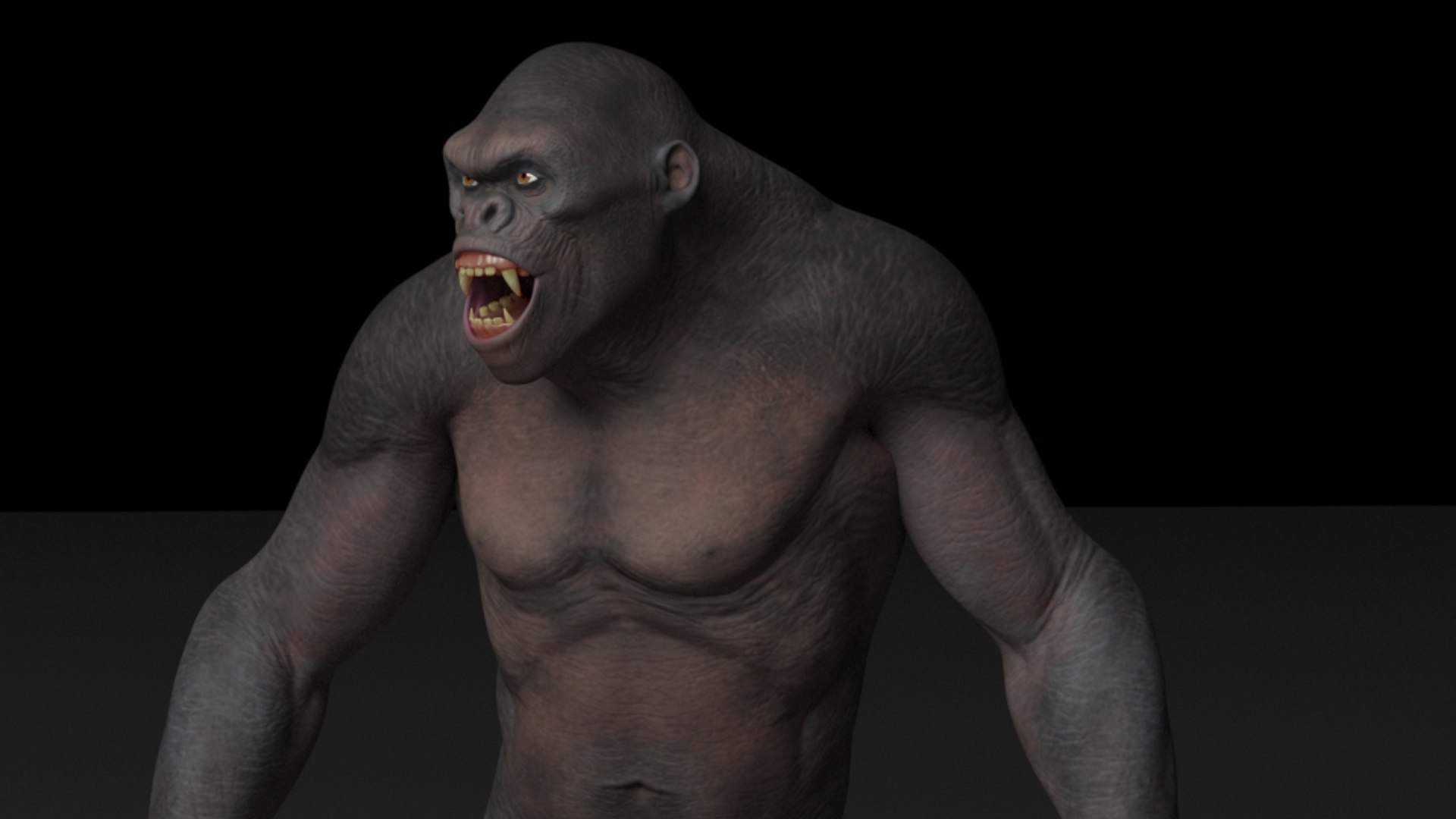 Free D Model King Kong Rig Turbosquid