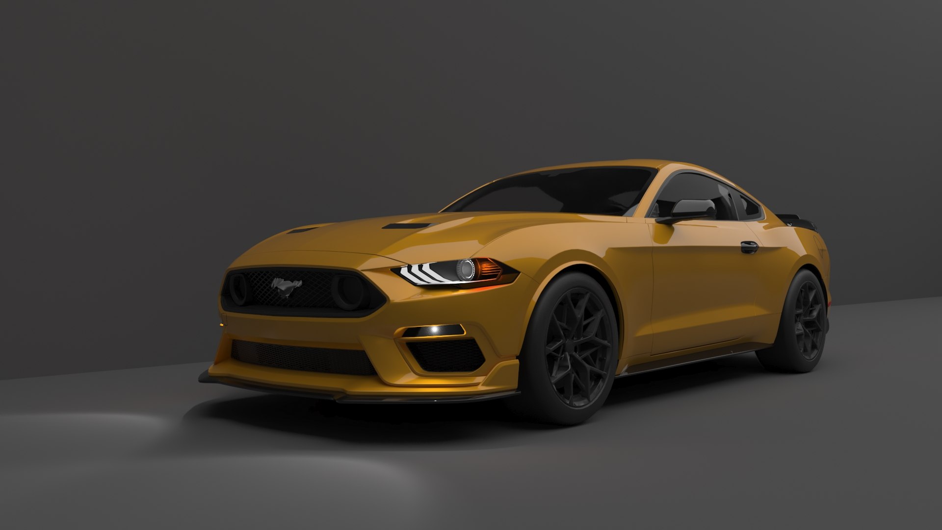 D Ford Mustang Turbosquid