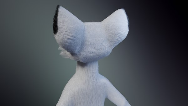 Modelo 3d Sophia Anthro Arctic Fox TurboSquid 1913115