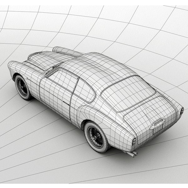 3d Coachbuilt Alfa Romeo 1900 Model