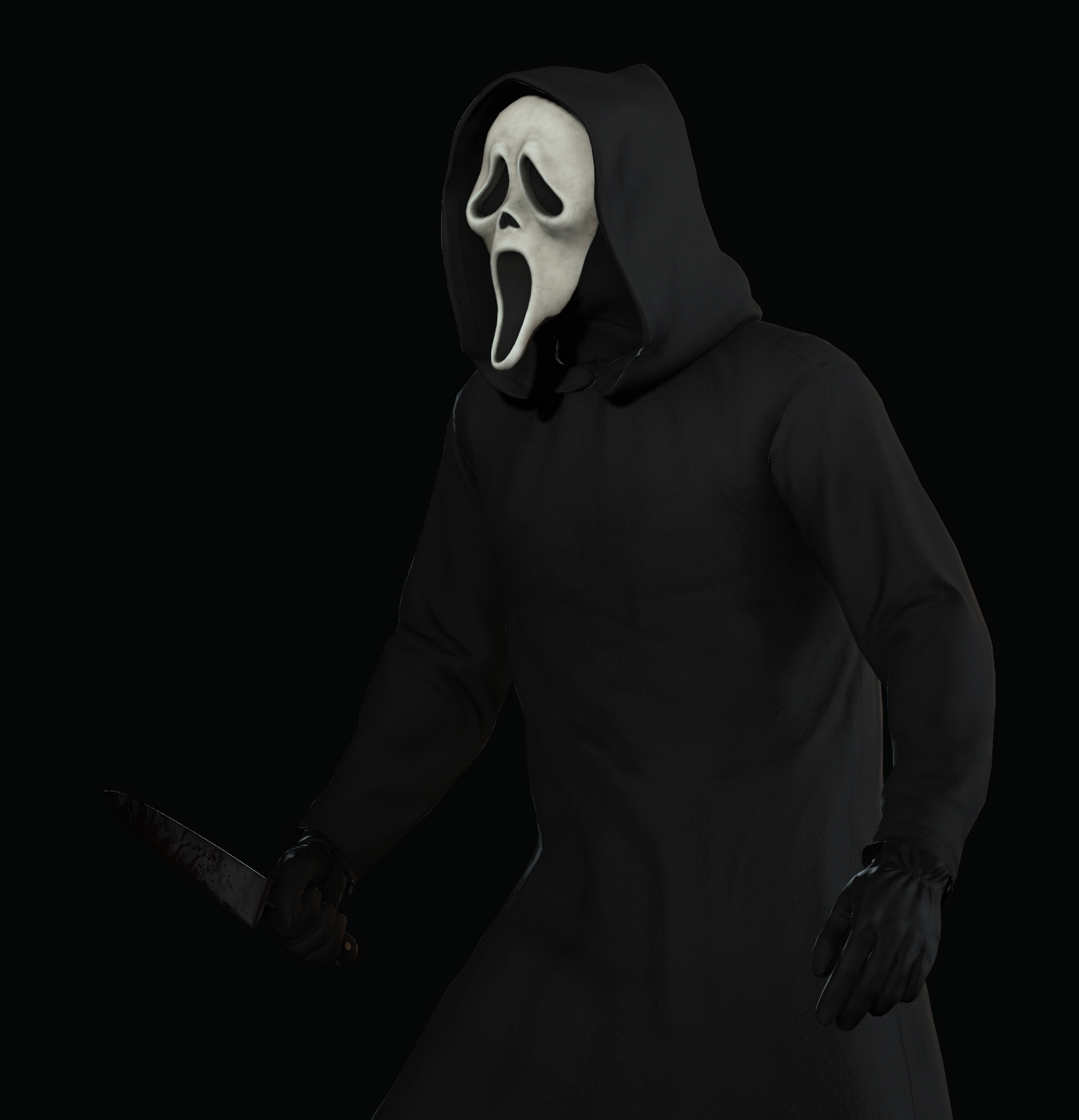 3D Ghostface Scream TurboSquid 1841534