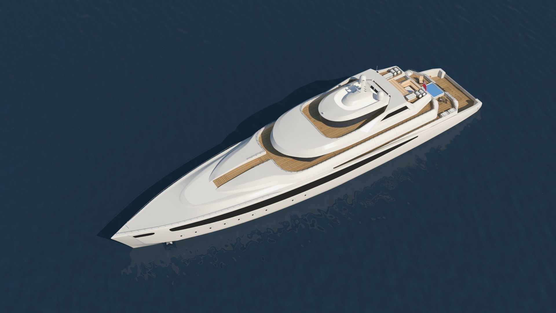 D Mega Yacht Turbosquid