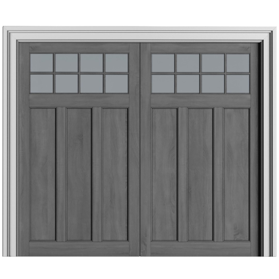 Automatic Classic Modern Garage Doors D Turbosquid