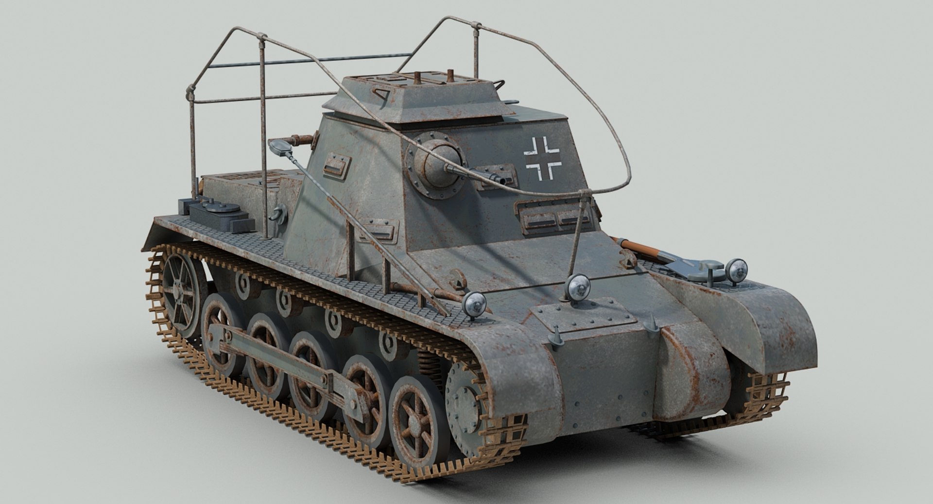 3D Ww2 German Armored Military Vehicles Model TurboSquid 1285117