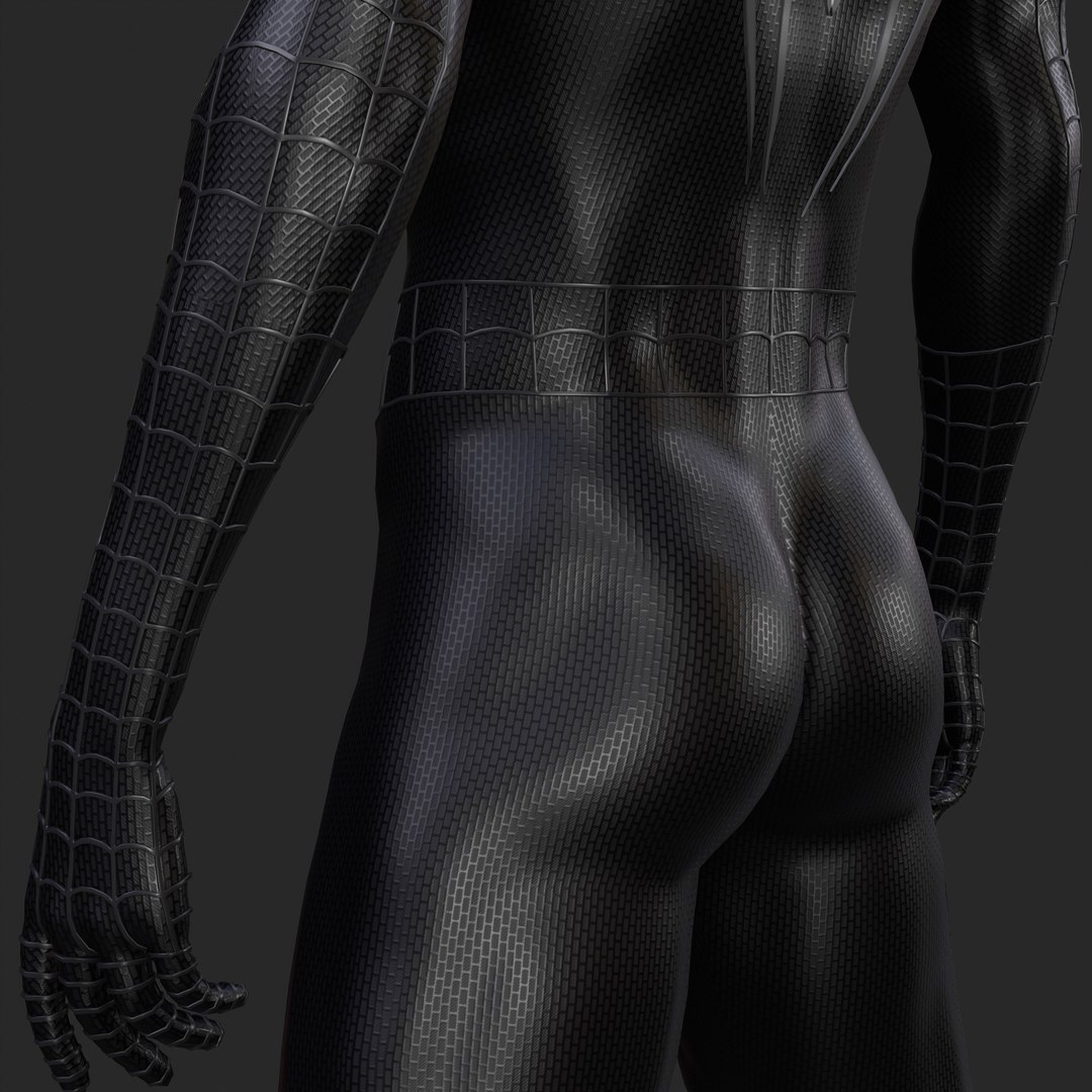 Spider Man Sam Raimi Symbiote Suit D Model Turbosquid