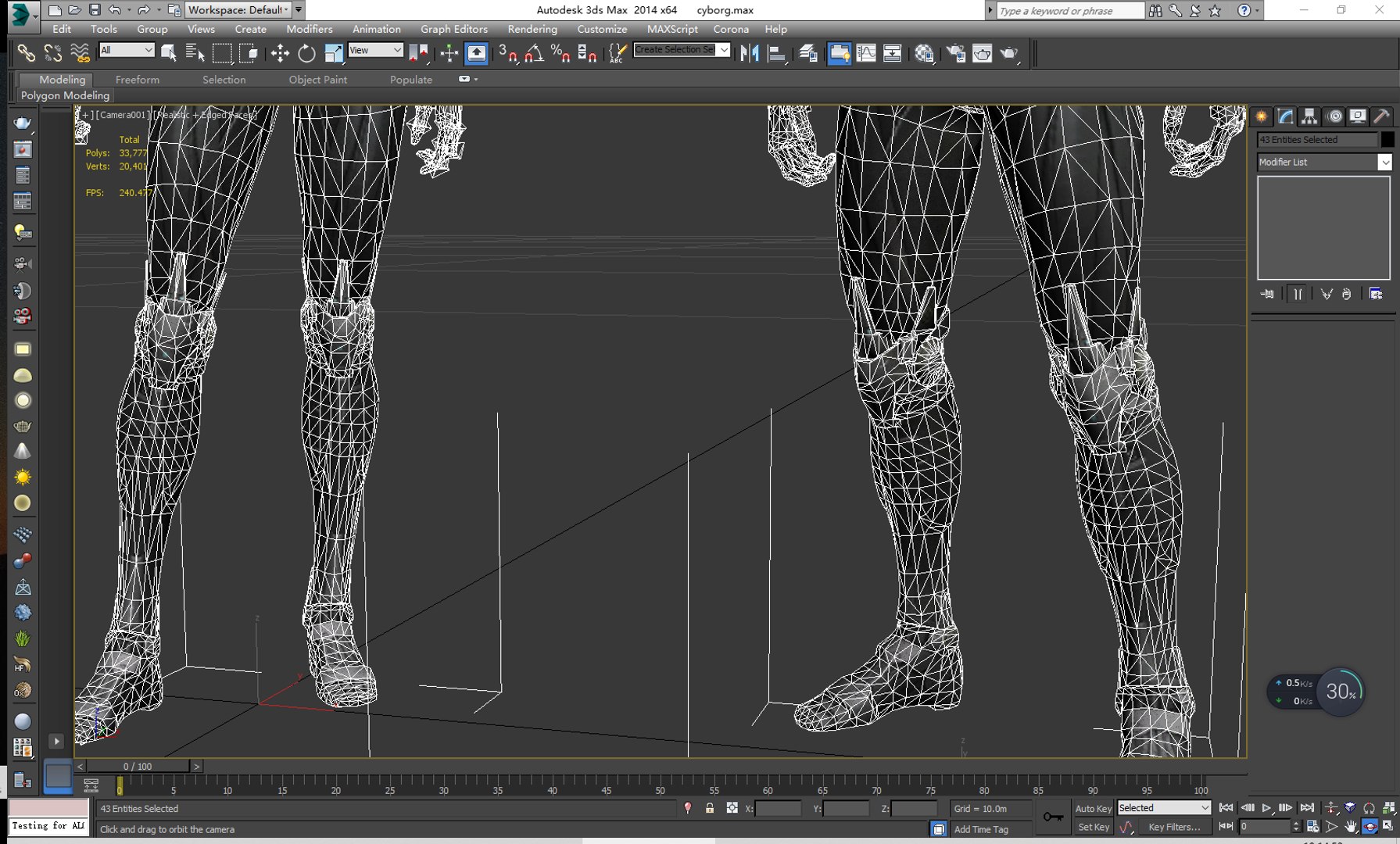 3D Robot Cyborg Sci Model TurboSquid 1514200