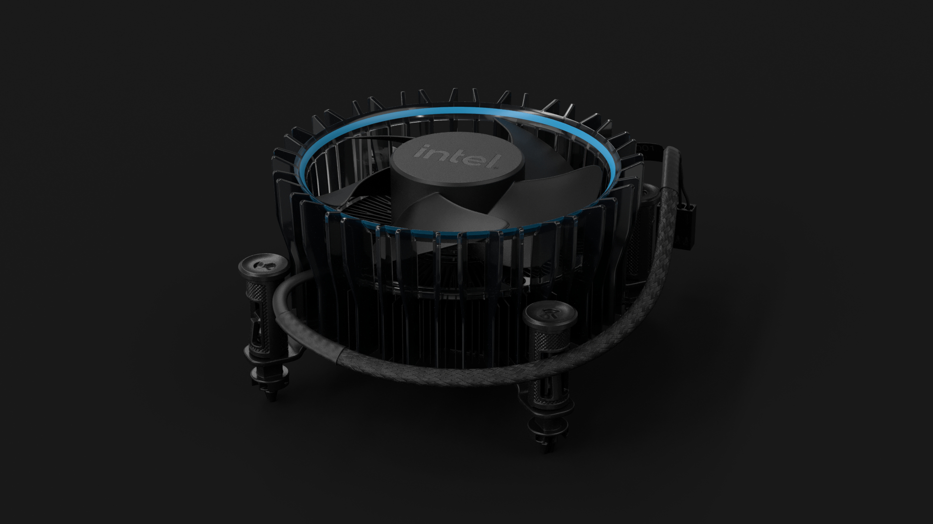 D Cpu Cooler Intel Laminar Rm Turbosquid