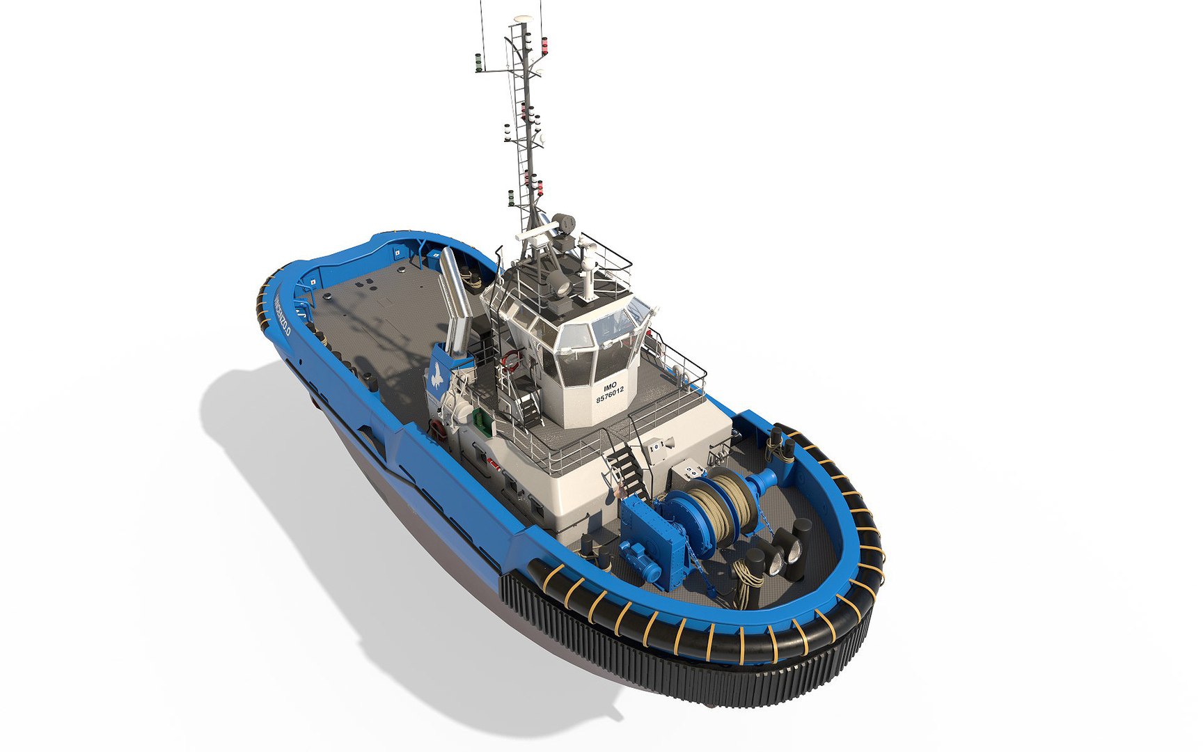 Tugboat Tug Boat 3D Model TurboSquid 1637311