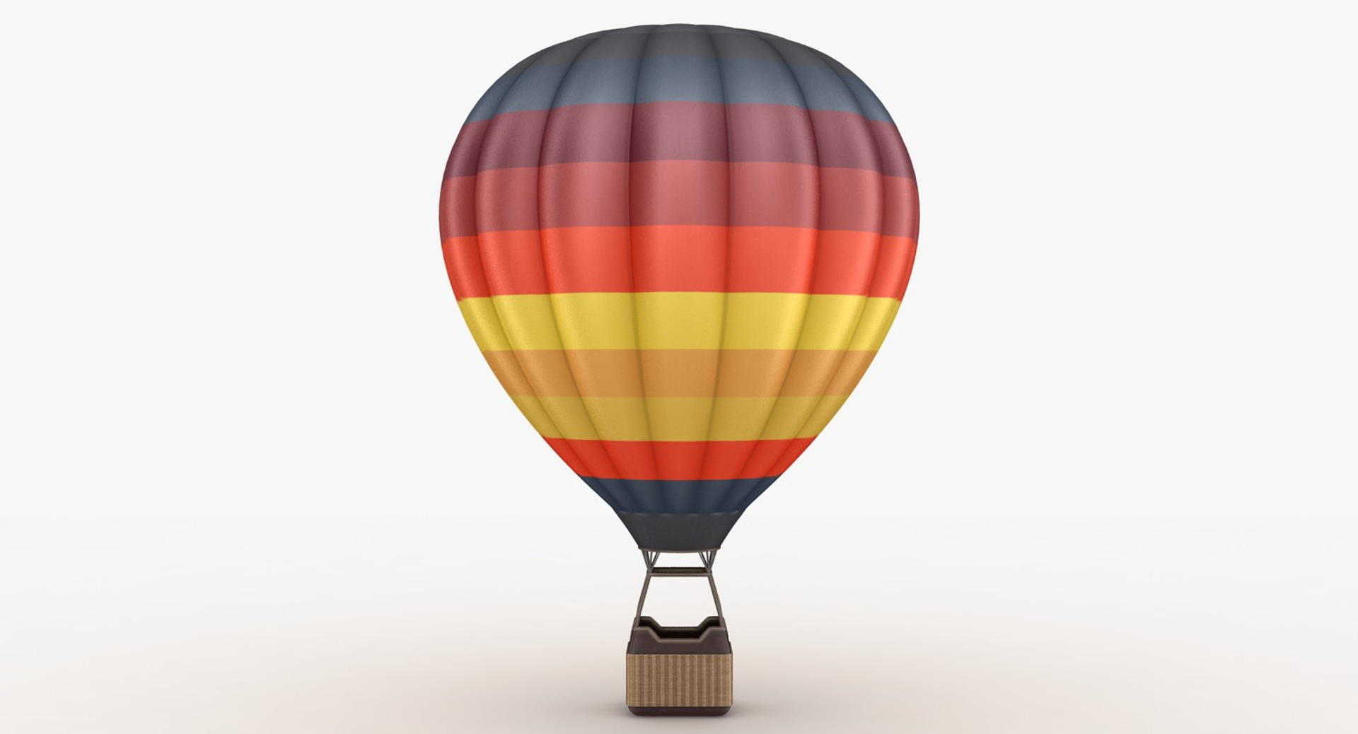 Hot Air Balloon Model TurboSquid 1176882