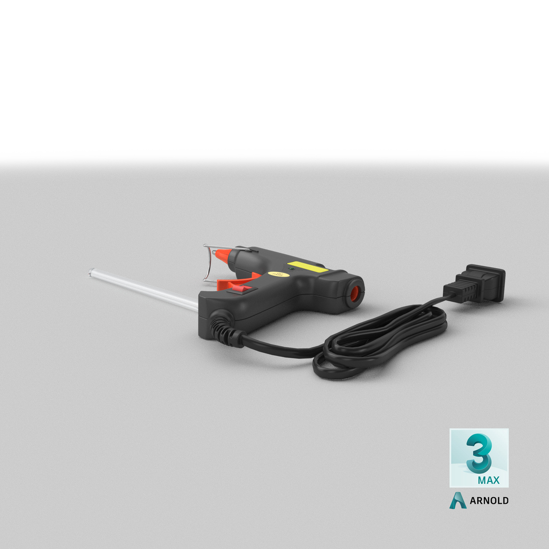 Mini Hot Melt Glue D Model Turbosquid