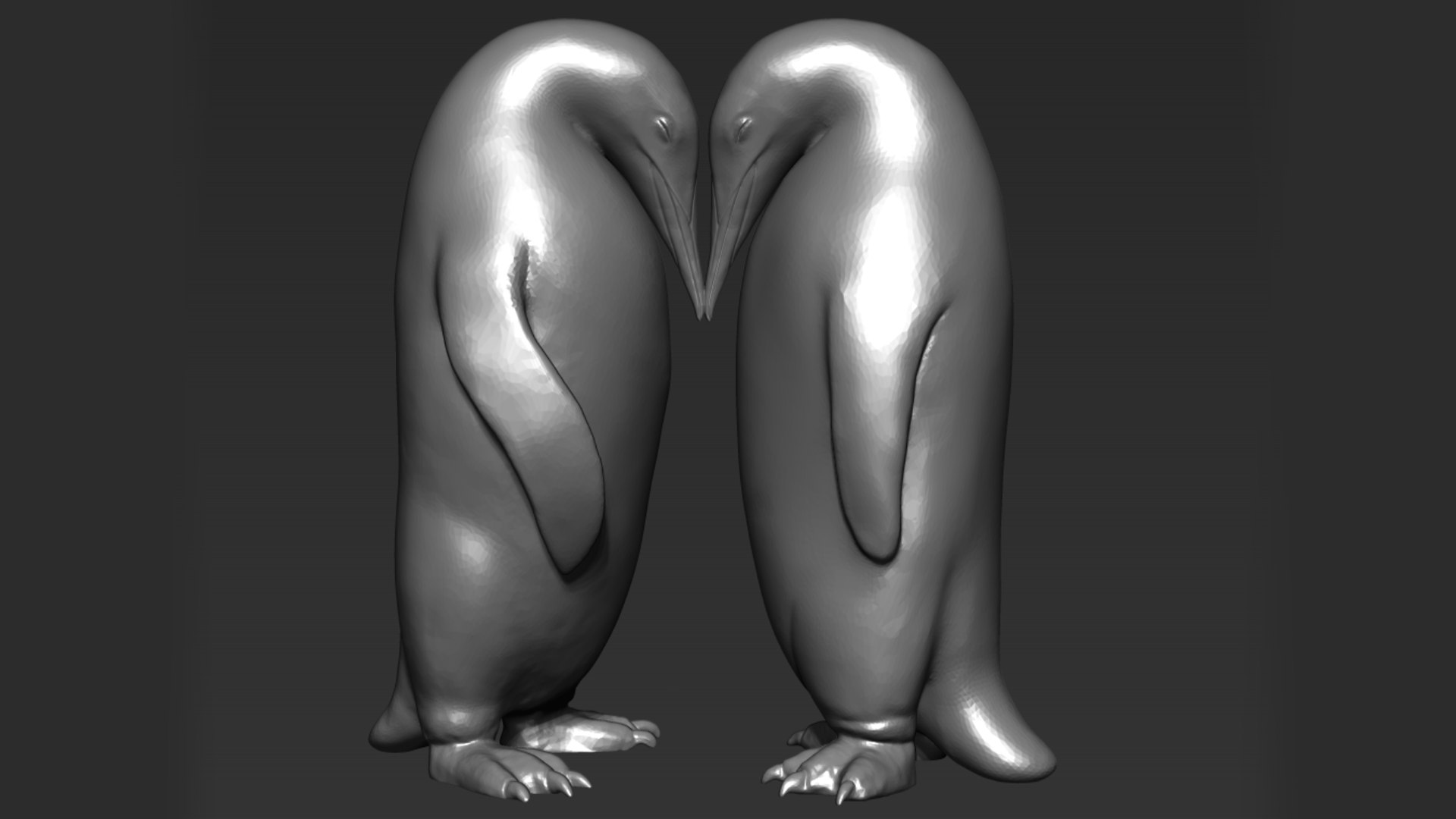 3D Penguins Model TurboSquid 2212851