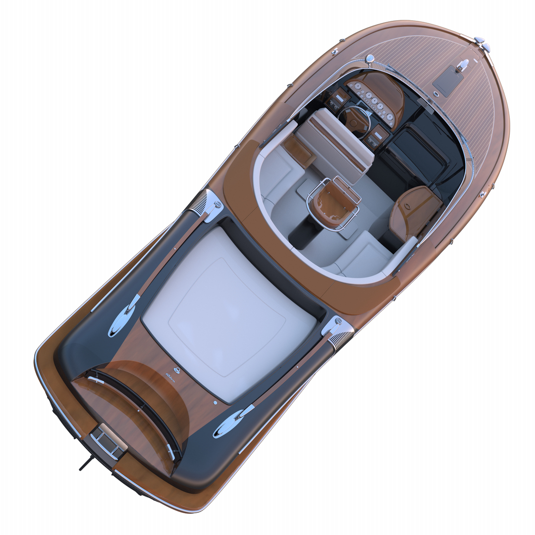 Riva Aquariva Super 3D Modell TurboSquid 779509