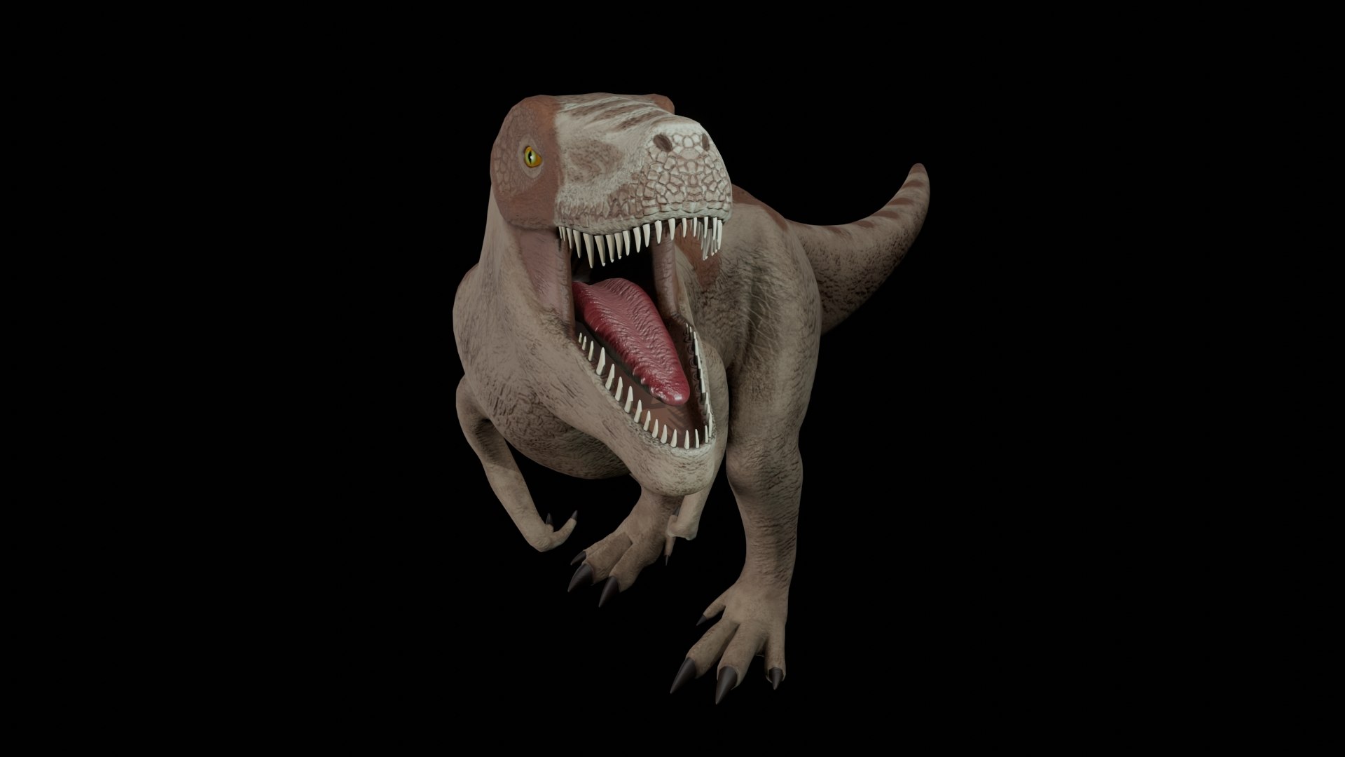 D Tyrannosaurus Rex Animated Rigged Turbosquid