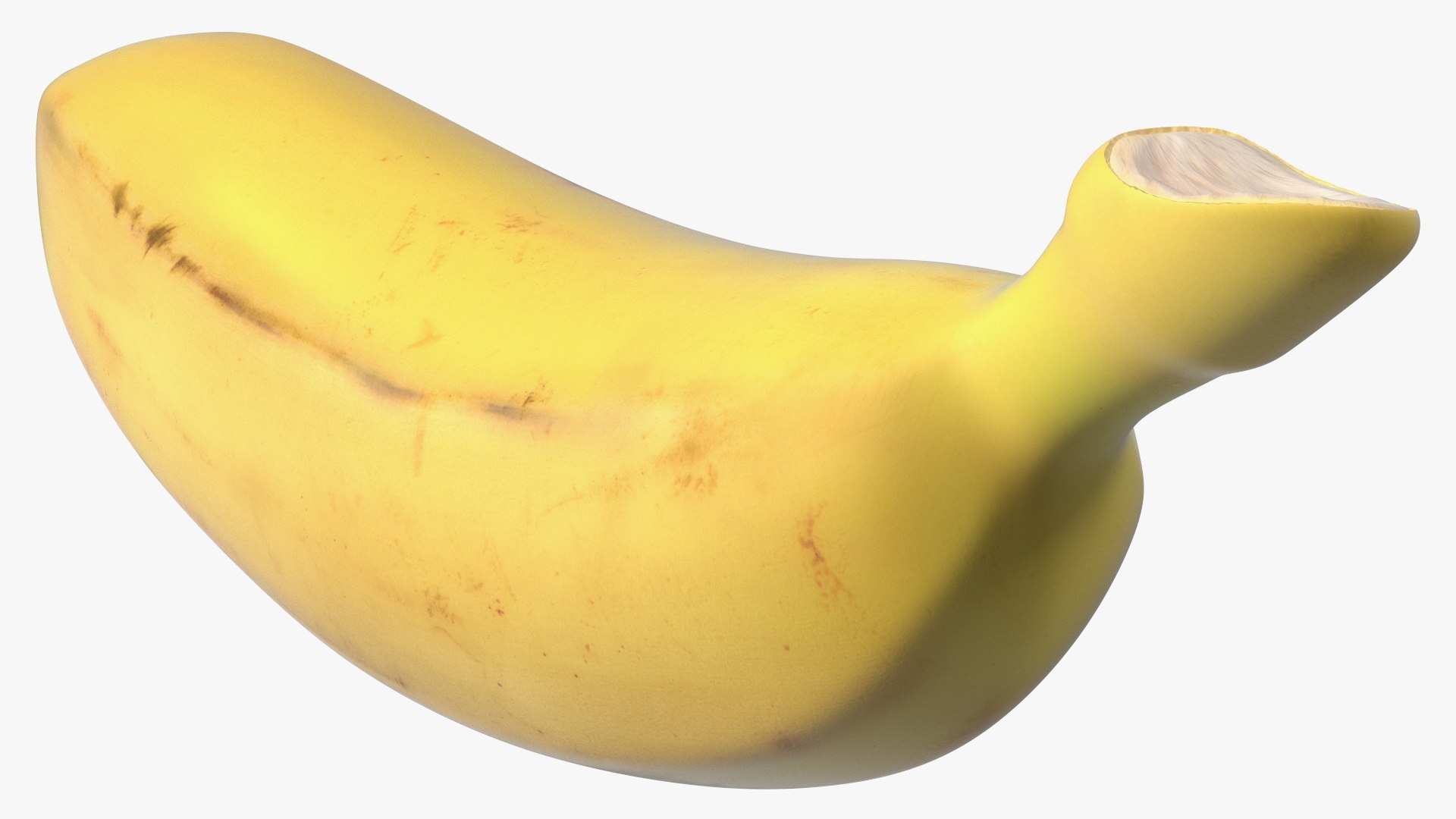 3D Old Ripe Baby Banana Model TurboSquid 1807011